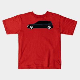Honda Civic EF Pixelart Kids T-Shirt